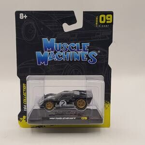 Muscle Machines 1966 Ford GT 40 MK II Diecast